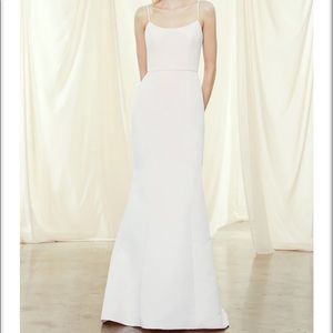 Amsale Moe Ice Bella bridesmaid dress size 2 worn once!